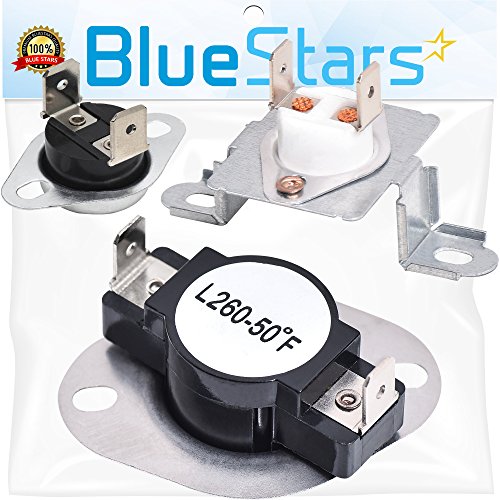 DC96-00887A & DC47-00018A & DC47-00016A Dryer Thermostat Kit Replacement by Blue Stars – Exact Fit For Samsung & Kenmore Dryers