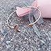 Dwcly Fashion Boho Simple Metal Women Upper Arm Bangle Bracelet Star Moon Open Cuff Armband Armlet Jewelry (Rose Gold)