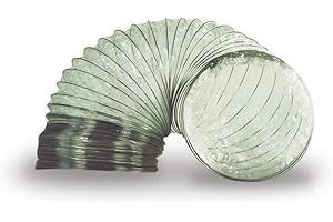 NORKAN Flex Duct w/Wire, 12' x 25' Section (Clear)