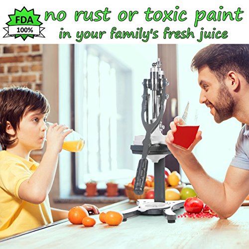 Zaksenberg Commercial Citrus Juicer Manual Presser Press Freshly