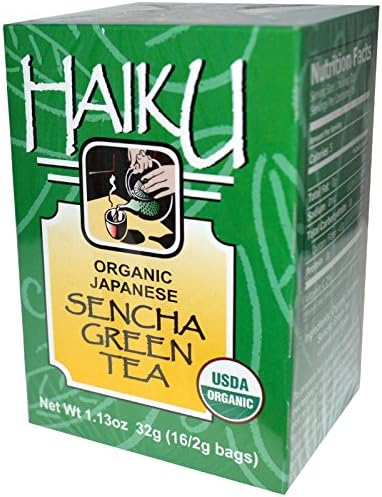 Great Eastern Sun, Organic Japanese Sencha Green Tea, 16 Bags 1.13 oz (32 g) - 2pc