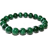 DHYANARSH Original Natural AAA Malachite Bracelet - Genuine Malachite for Spiritual Healing Jewelry
