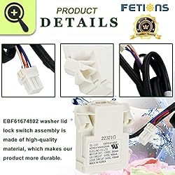 FETIONS EBF61674802 Lid Lock Switch Assembly