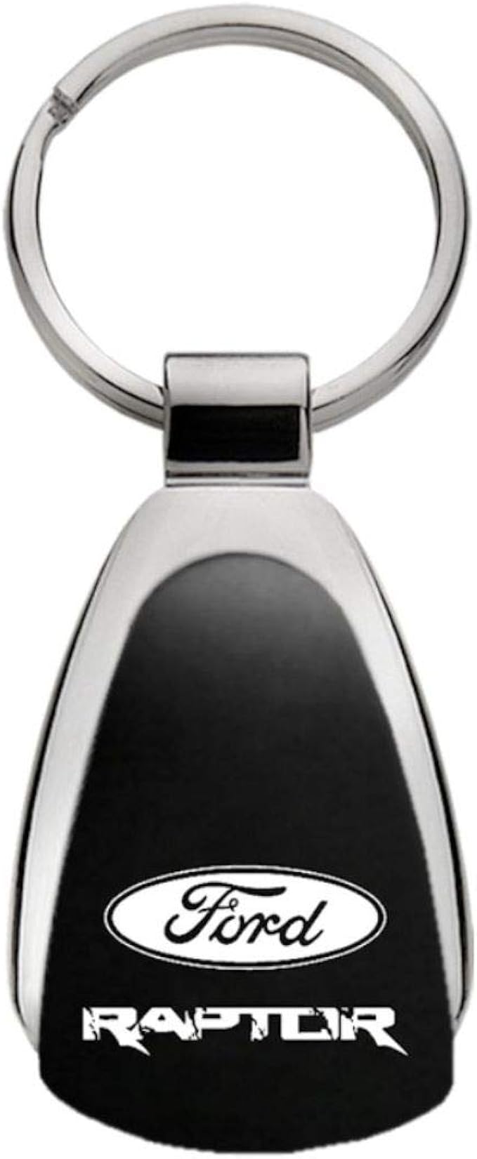 ford keychain amazon on Ford Raptor Black Tear Drop Metal Key Ring Clothing Amazon Com