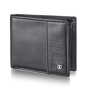 TITAN Black Leather Men’s Wallet (TW238LM1BK)