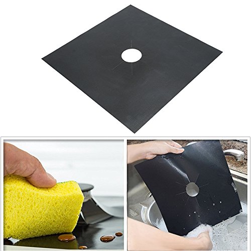 10PCS Stove Burner Cover & 2PCS Silicone Stove Counter Gap Cover