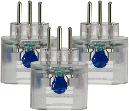 Kit Protetor Contra Raios Clamper Iclamper Pocket 3P - DPS - Transparente com 3