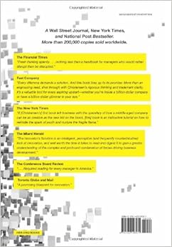 Amazon.com: The Innovator's Solution: Creating and Sustaining ...