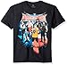 WWE Big Boys' Wrestlemania T-Shirt Shirt, Black, X-Large-18/20