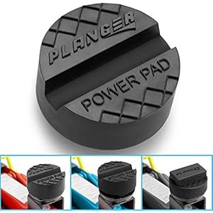 PLANGER Jack rubberen pad (ALLE MATEN) Power Pad – voor rangeerkrikken – Beschermt uw auto en SUV