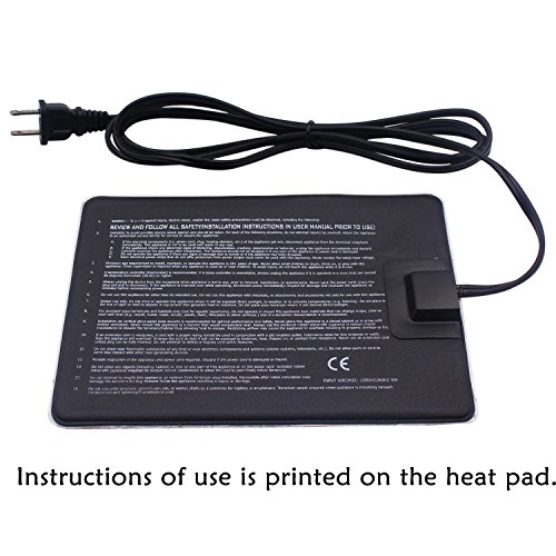 Under Tank Heater Small Fish Tank Heating Pad Selfstick Low Wattage