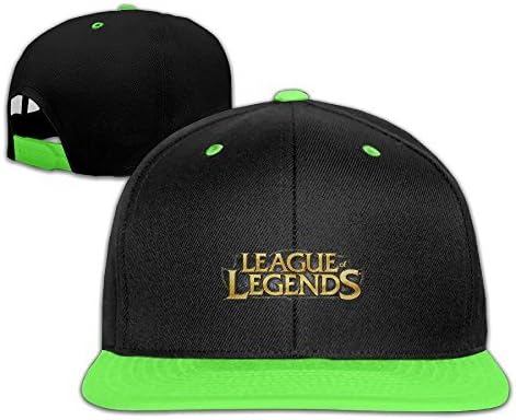 SIMG League-of-legends-logo Baseball Adjustable Hip Pop Cap Trucker Hats Unisex,Children,KidKellyGreen