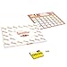 Lovellio Vintage Design Magnetic Dry Erase Calendar Whiteboard Planner, 16in x12in, Brown