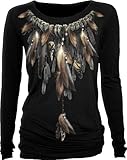 Spiral - Womens - NATIVE SPIRIT - Baggy Top Black