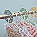 20 Pack Closet Rod Clothing Rack Hanger Size Dividers