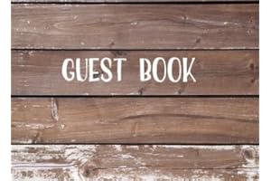 Guest Book: Lines for Names, Messages, Memories or Well Wishes (Simple Lined Guest Books)