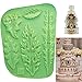 Anyana Acanthus Leaves Silicone Molds tree leaf Fondant Molds scroll Cake Border decoration Cupcake Silicone Lace Mat Mold Decoration Tool Non stick easy to use