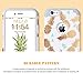 BENTOBEN iPhone 6s Case, iPhone 6 Case Pineapple, Super Slim Gold Pineapple Design Hard PC Soft Rubber Glossy Anti-Scratch Shock Proof Protective Case Cover for iPhone 6 6s 4.7