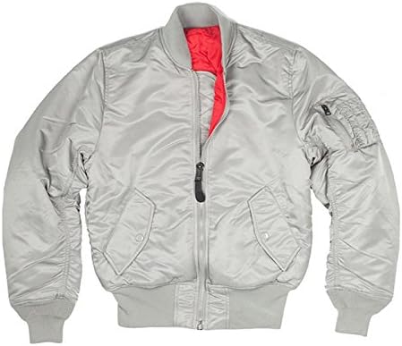 Amazon Alpha Industries アルファ メンズ Ma 1 フライトジャケット Xsサイズ シルバー コート ジャケット 通販