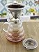 800ml glass pour over coffee carafe, 800ml pour over glass carafe