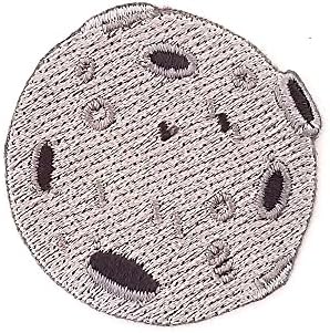 Space Galaxy Planet Moon Embroidered Iron-On Patch Sticker