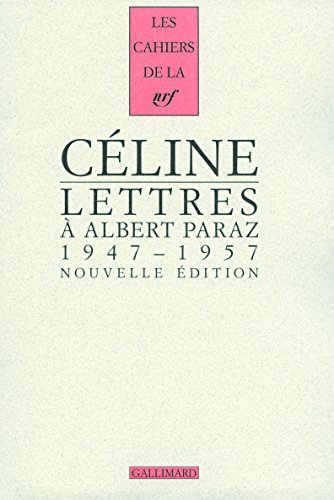 Lettres à Albert Paraz