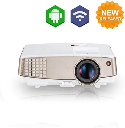 3300 lúmene Mini LED portátil Wifi Proyector HD HDMI Soporte 1080P ...