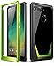 Essential Phone PH-1 Case, Poetic Guardian [Revised Version] [Scratch Resistant] [360 Degree Protection] Full-Body Rugged Clear Bumper Case with Built-in-Screen Protector for Essential PH-1 Green