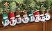 Collections Etc Sparkling Snowman String Lights Set