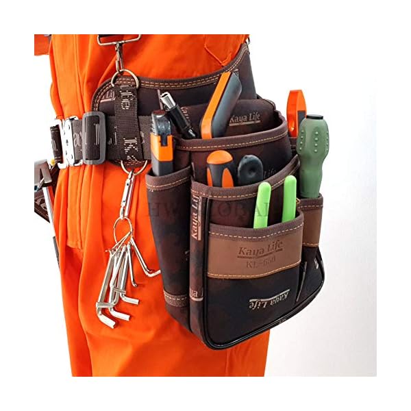 Gürteltasche Werkzeuggürtel Nagel Hammer Schrauber Halter Taschen Fächer Leicht Zugängliche Organizer Befestigung Gürtel… – Bild 5