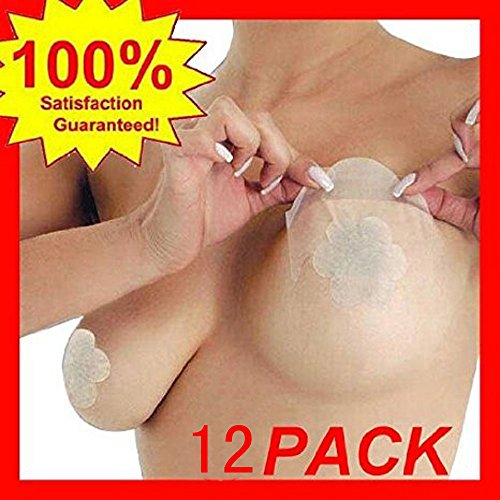 Adecco llc 12 pair breast petals - nipple patches - no …