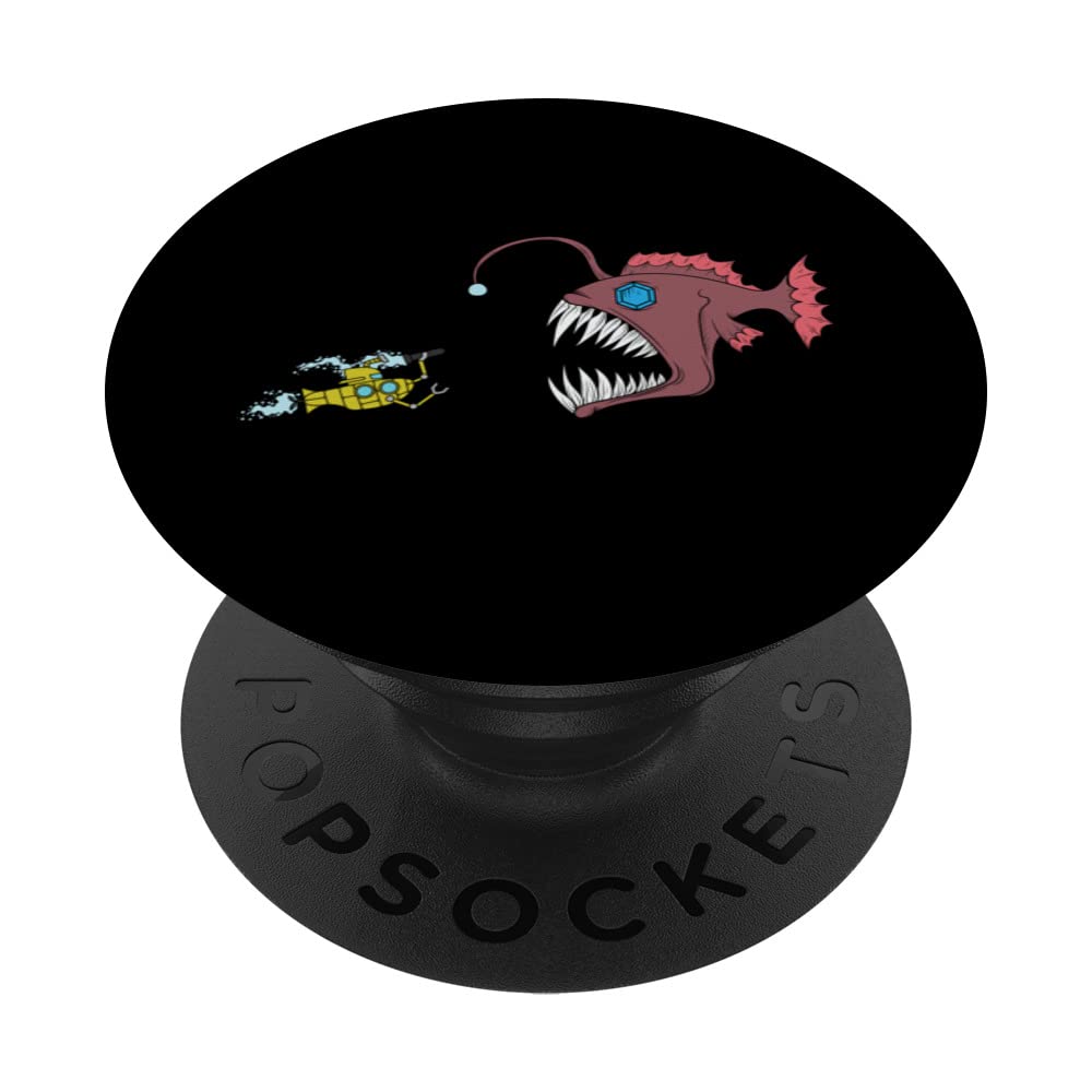Frogfish Monster of the Seas PopSockets Swappable PopGrip