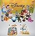 Playful Toys Disney Original Movie Figure Set of 14 Toy Kit Featuring Figures from Peter Pan, Alice in Wonderland, Pinocchio and More with 2 Vintage Disney Tattoos!