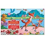 eeBoo A Lovely Day Panoramic Floor Puzzle, 36 pieces
