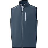 Rouen Mens Vests Outerwear Performance Lightweight Sleeveless Jacket Windproof Softshell Vests Sports Golf Vest for Men