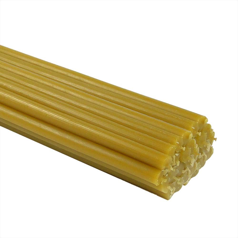 Nklaus 990g (Approx. 50 pcs) Quality Candles Beeswax soot drip Free L: 29cm Altar Ritual Candle 36265