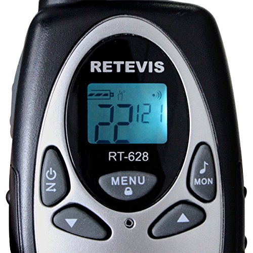 2 Retevis+RT628+Walkie+Talkies+Silvery
