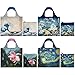 LOQI Museum4 Collection Pouch, Set of 4 Reusable Bags