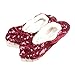 snoozies! Womens Spring Brights Bling Ballerina Sequin Slippers