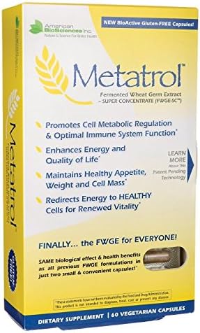 American Biosciences Metatrol, 41mg, 60 Vegetarian Capsules