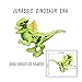 Greshare 8 Sets Liftlike Multicoloured 3D Jigsaw Puzzles Mini Dinosaur Building Blocks for Children