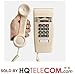 Industrial Wall Phone with Dialpad & Wallplate - ASH/Beige/Ivory by HQTelecom
