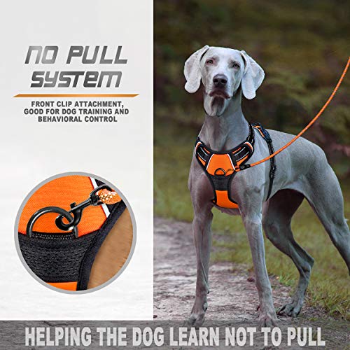 BARKBAY Dog Harness NoPull Pet Harness Adjustable Outdoor Pet Vest