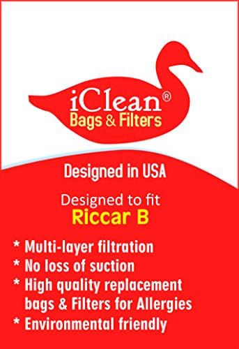 Riccar/Simplicity Type B Bag by iClean Vacuums (10 Bags)