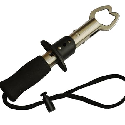 BrilliantDay Fischgreifer Fishing Gripper Beweglicher Edelstahl Fisch Lip Greifer Grabber Fischen-Werkzeug