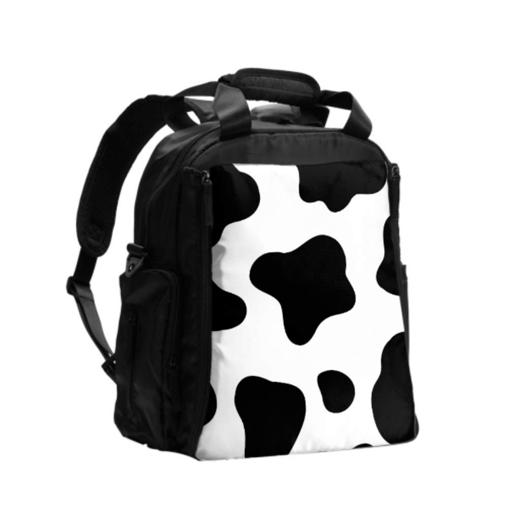 cow print diaper bag
