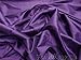 Plum Shantung Dupioni Faux Silk Fabric Per Yard