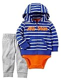 Carter's Baby Boys 3-Piece Hoodie Set