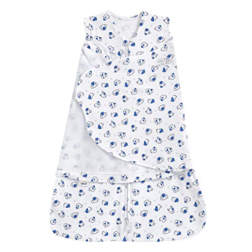 HALO 100% Cotton Sleepsack Swaddle, 3-Way Adjustable Wearable