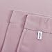 NICETOWN Thermal Insulated Blackout Curtain - Tie Up Shade for Baby's Window for Bedroom/Thanksgiving (Lavender/Baby Pink, Rod Pocket Panel, 46 inches W x 63 inches L)